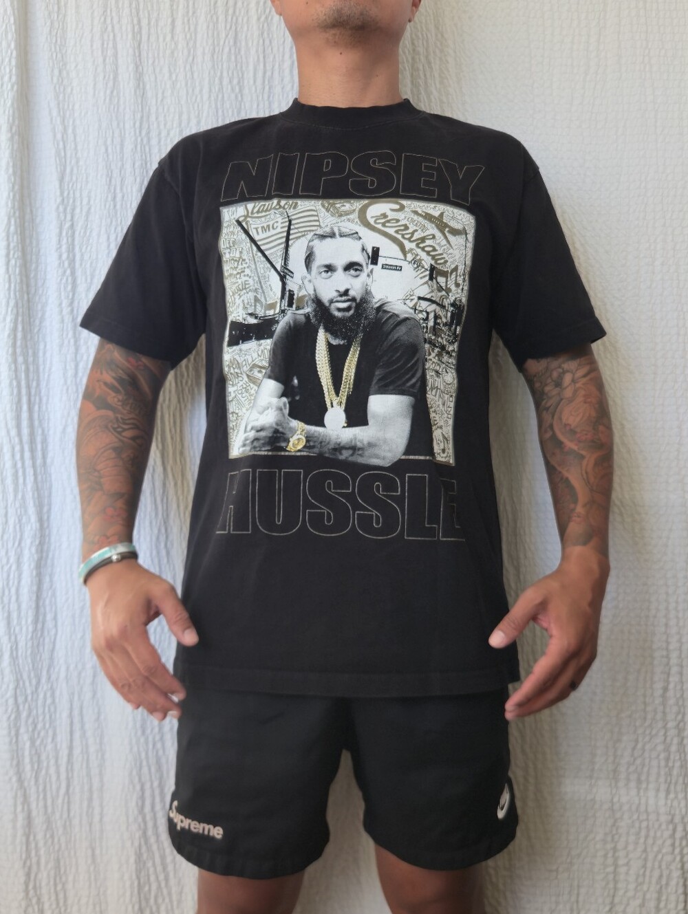 Vintage Nipsey Hussle Super Max Heavy Shirt Large